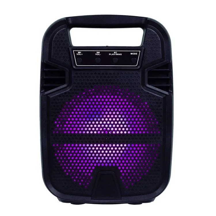 MBA BT audio home speaker small portable new wireless outdoor square dance band microphone mini portable plug-in U dis.