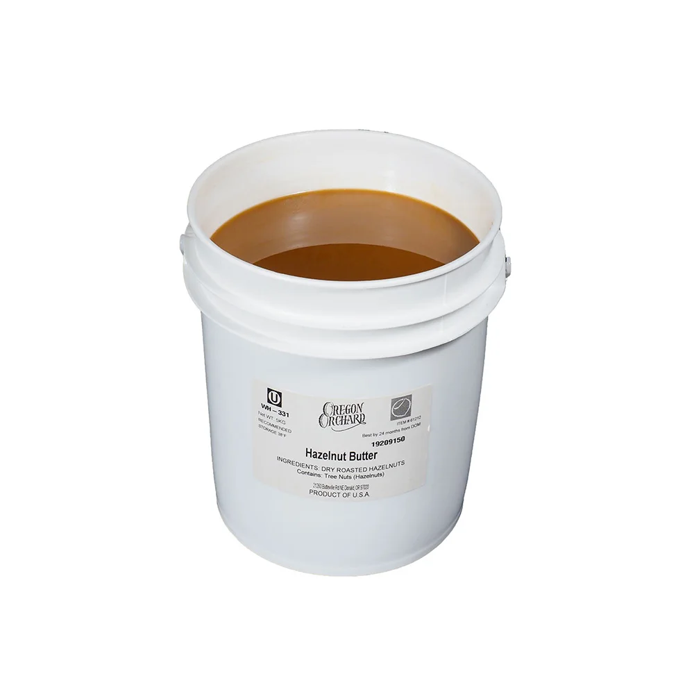 Hazelnut Butter Texture Smooth And Creamy Food Spread 5kg Pail Private Label Breakfast Spread