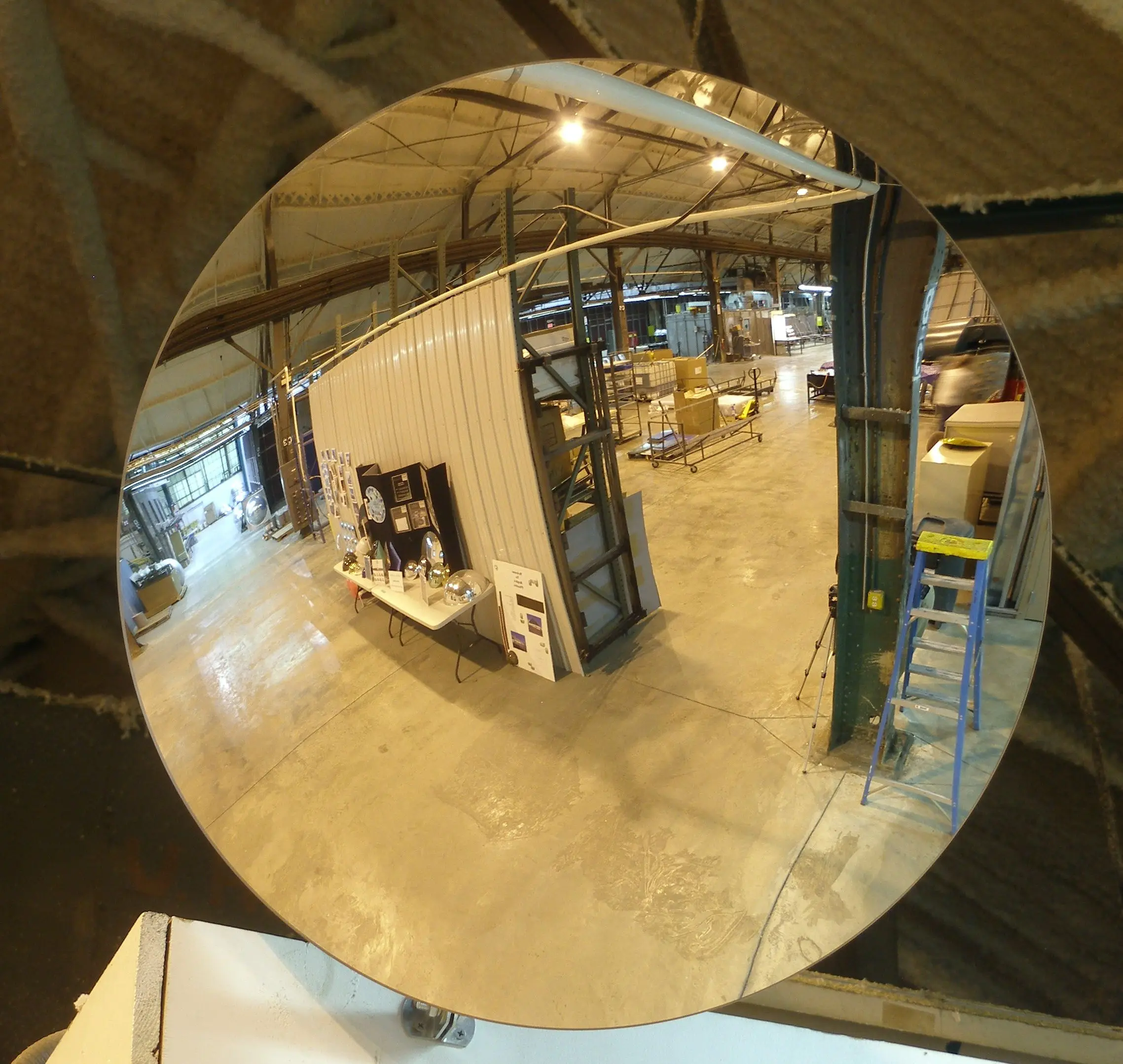 Зеркальное акриловое выпуклое зеркало Replex на базе США, 18 дюймов/45 см, Премиум качество