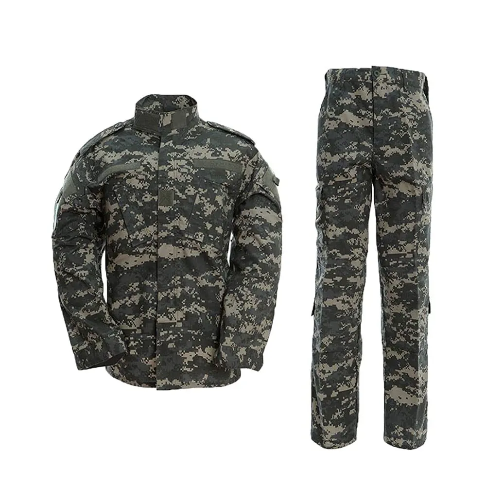 Army Military Uniform tactical fabric khaki military clothing camouflage army officer uniforms men women for sale