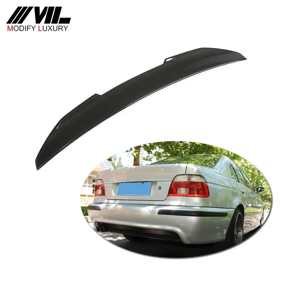 Carbon Fiber Rear Wing Spoiler for BMW 5 series E39 525i 528i 530i 540i 4 Door 1996-2003
