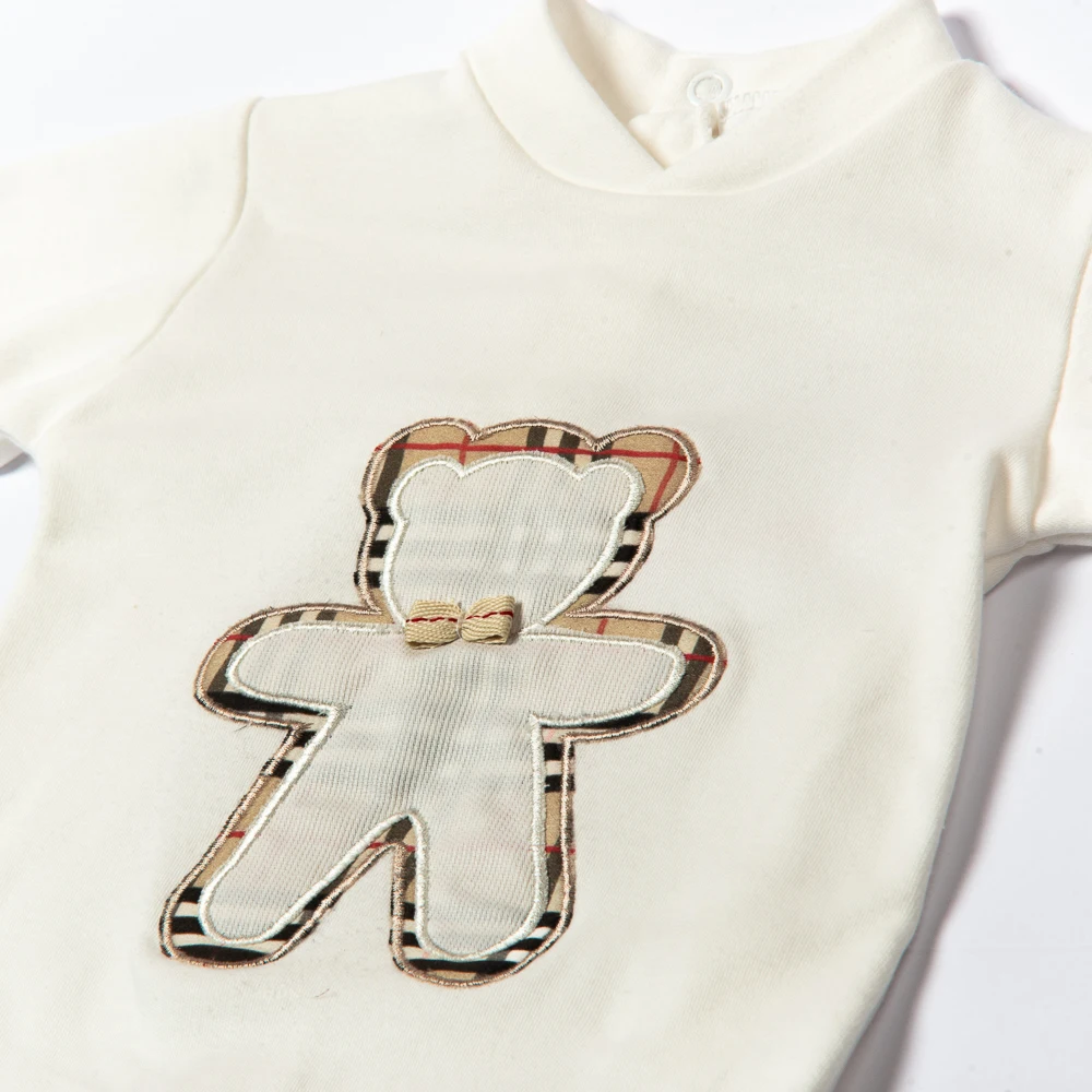 Factory Custom Unisex New Baby Rompers Cute Baby One Pieces Romper Infant Jumpsuits Baby Clothes