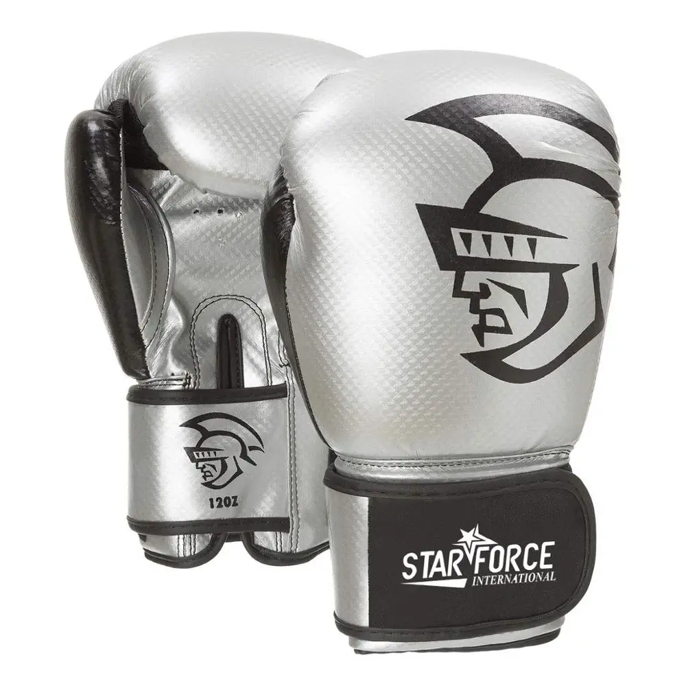 Fashion PU Leather Boxing Gloves for Training Martial Arts New Black Red OEM Logo Thai Color Material Adults People Origin Type