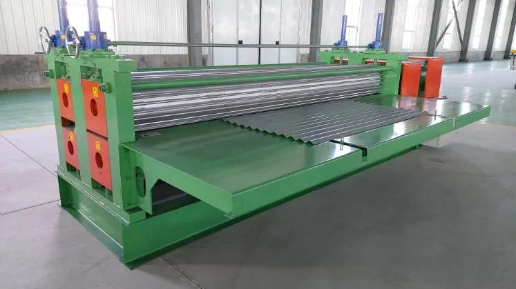 Barrel corrugation Machine Barrel Corrugated Roofing Sheet Making Machine