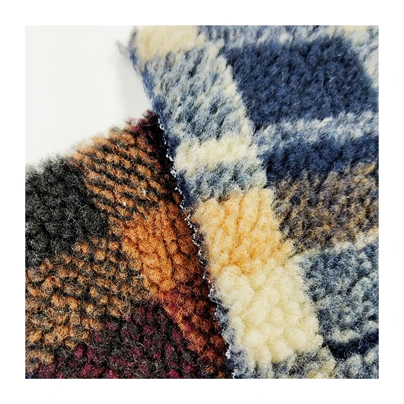 100% Полиэстеровая ткань, флисовая ткань, полиэстер, берберский флис, шерпа