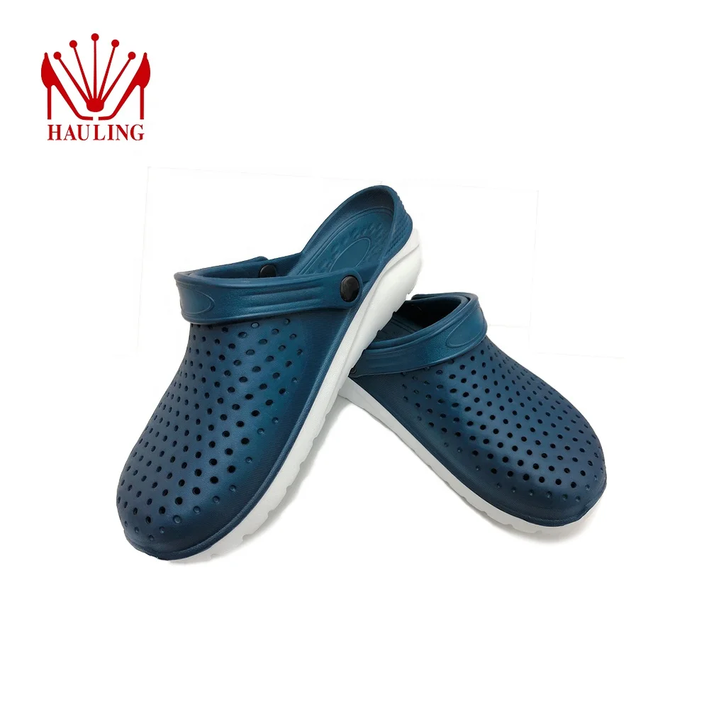 
Outsole Fashion Sport EVA Sandals and Slippers Style Breathable EVA New for Men Strap Buckle outdoor Material Clog Garden Shoes 