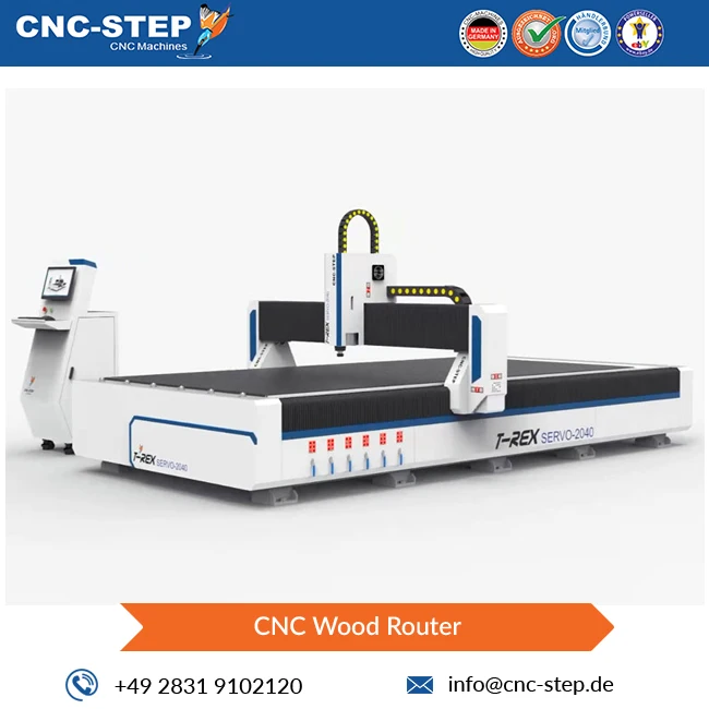 Новое состояние вес 1600 кг сервопривод CNC портальный деревообрабатывающий маршрутизатор T-Rex Servo-2040