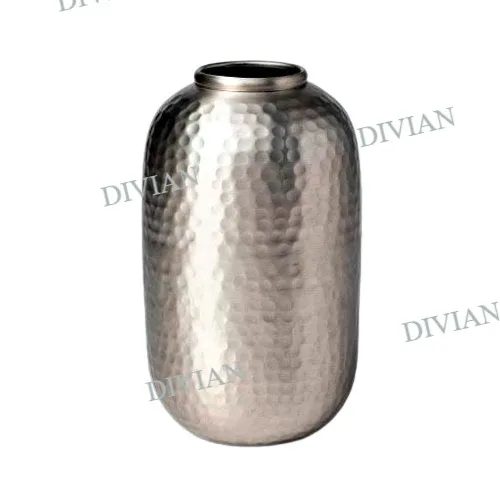 New Handcraft Luxury Design Direct Factory Metal Flower Vases For Home Hotel Wedding Vases Handmade Metal Vases