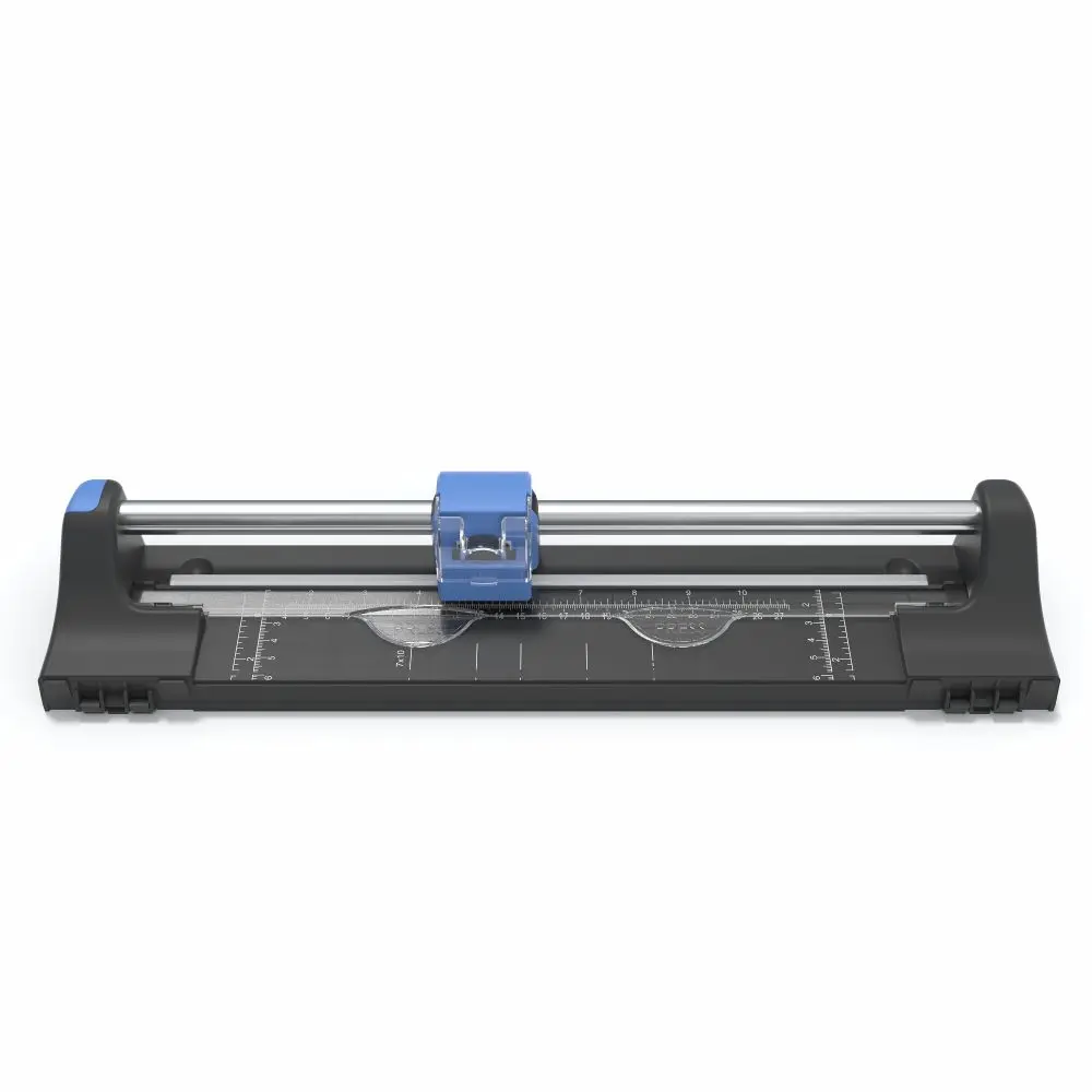 JACC A4 12 Inch 4-In-1 Sliding Paper Trimmer Serrated Paper Cutter Sliding Paper Cutter IDPC049