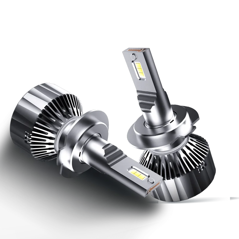 H4 светодиодные лампы для фар 6500K 3500LM Светодиодная лампа для автомобиля H4 светодиодная фара