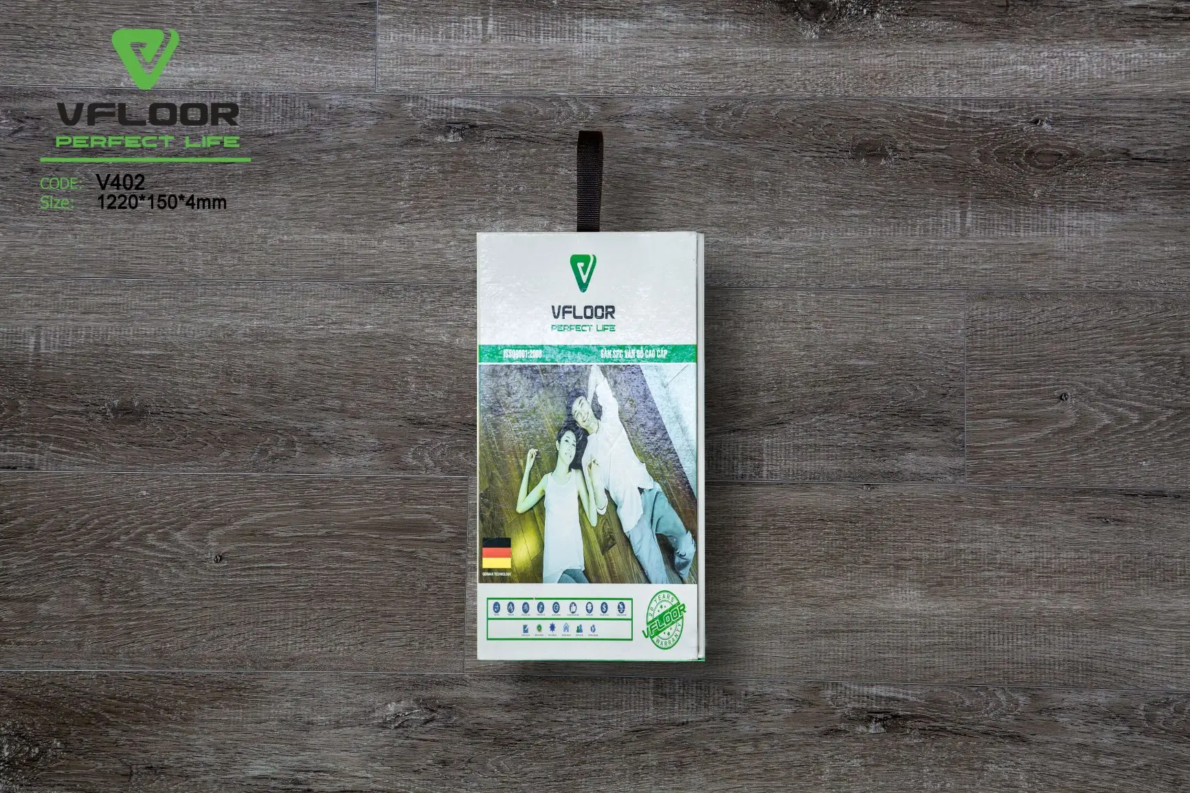 Top products Competitively  priced Interlocking Quick install Easy clean SPC flooring from VIETNAM
