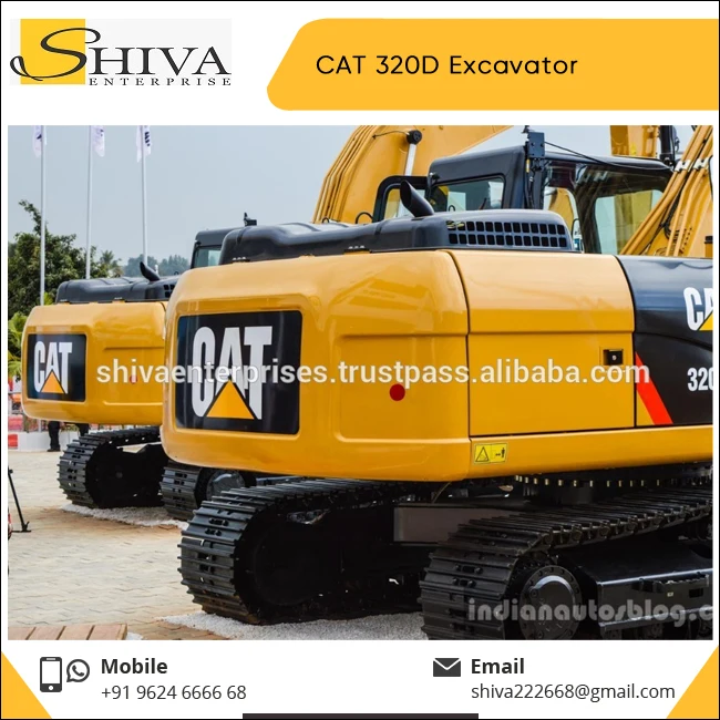 Caterpillar 320D Excavator with Powerful Digging Capability