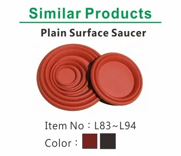  8004-CF Aiermei flower pots plastic Round