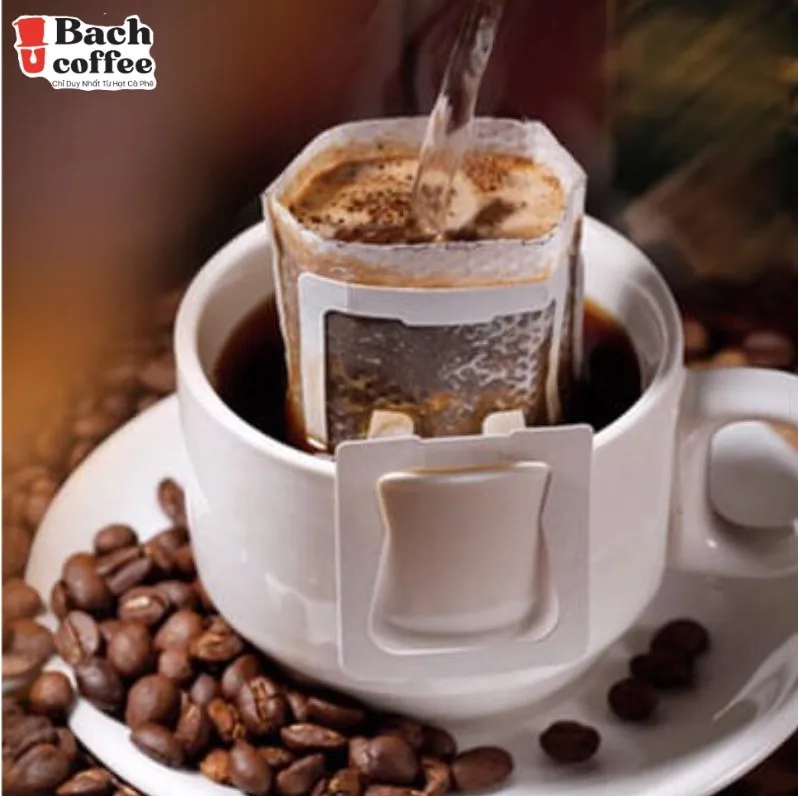 Бахисский Вьетнам-фильтр для Капель кофе-среднее обжарение-10 Упаковок-жареные кофейные зерна арабика-молотый кофе