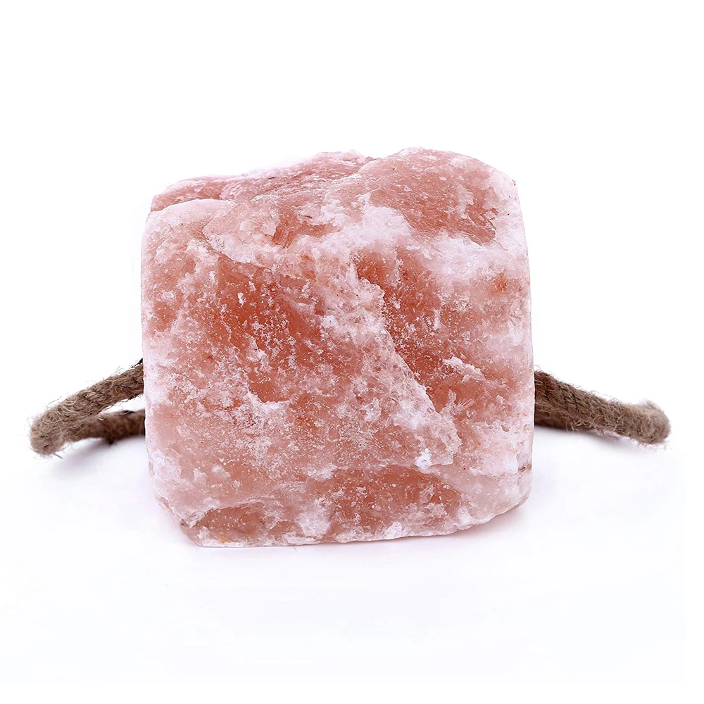 Himalayan Natural Rock Salt Licking Feed For Animals Horse Camel 100% Natural Pure Horses Deer Goats Cattle Rabbit With Rope
