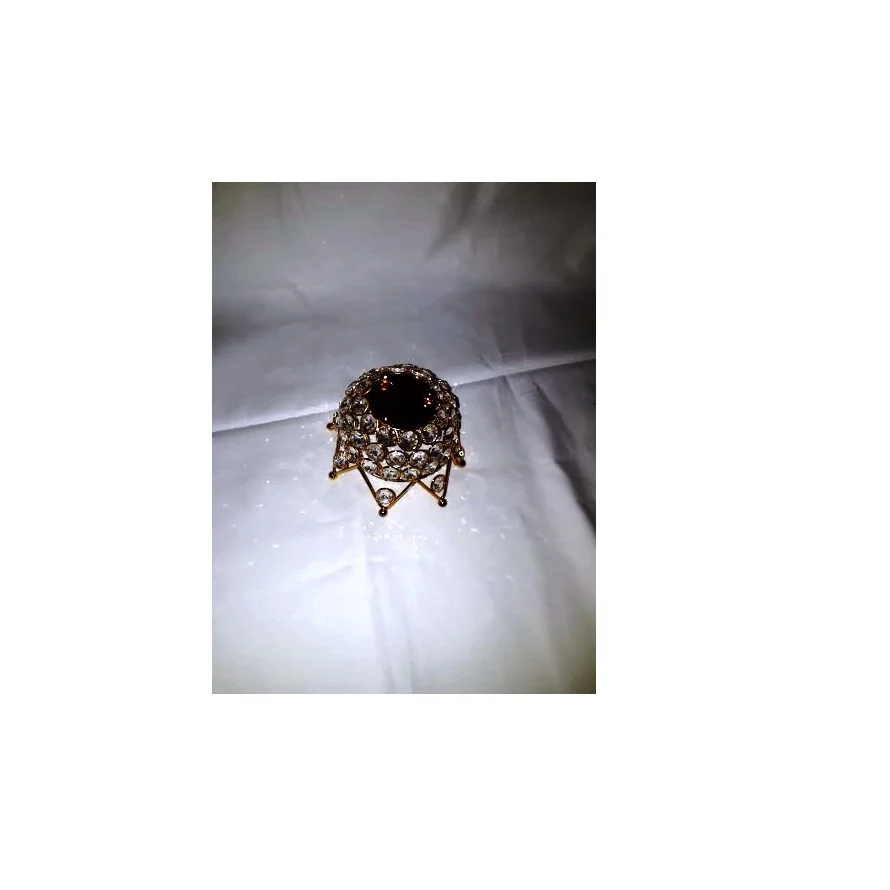 Латунный Подсвечник небольшого размера в античном дизайне для дома и ресторана отеля декоративный