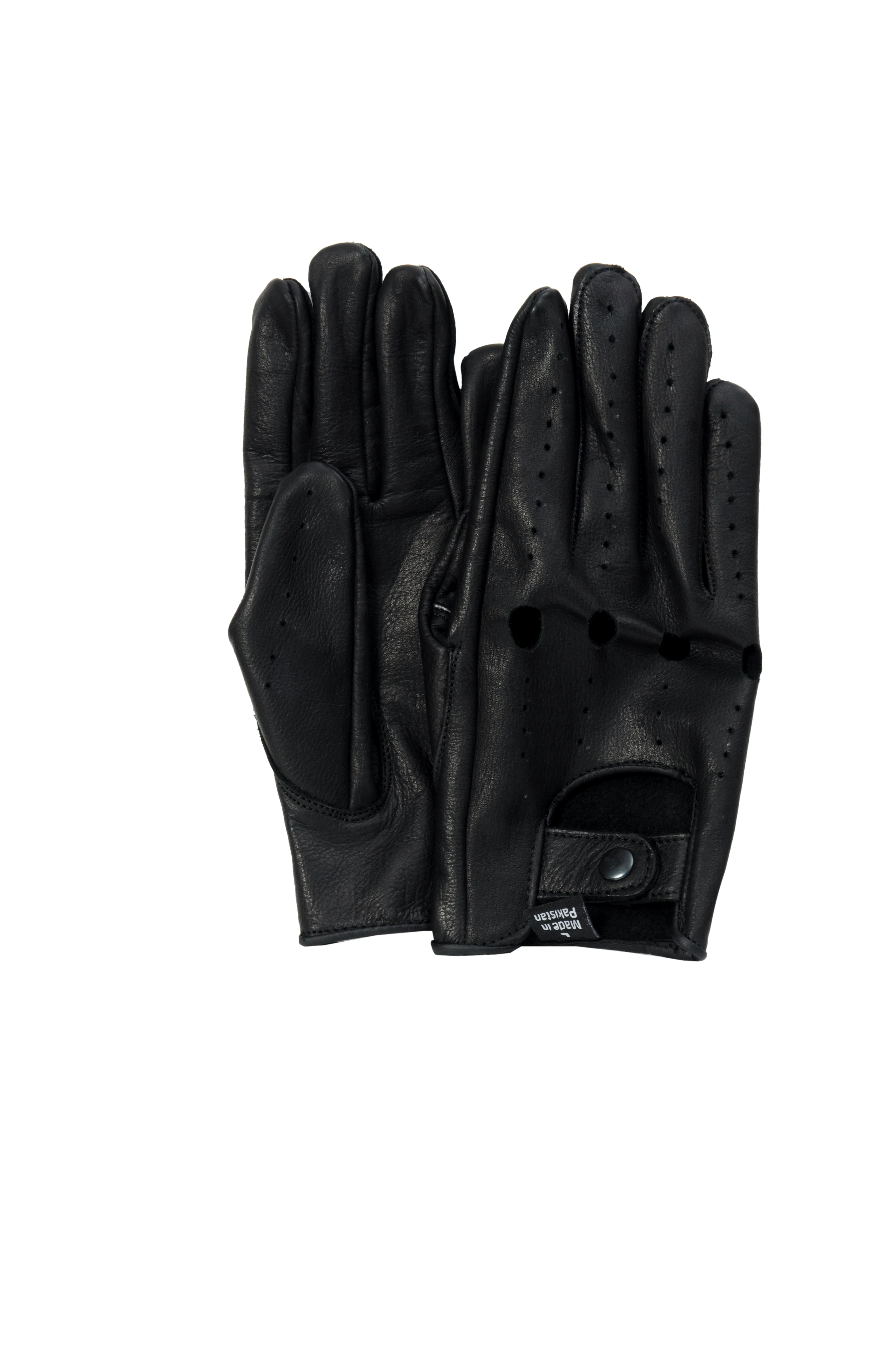 Genuine Leather Full Fingers Reverse Stitched Anti Slip Firm Grip Breathable TouchScreen Driving Gloves