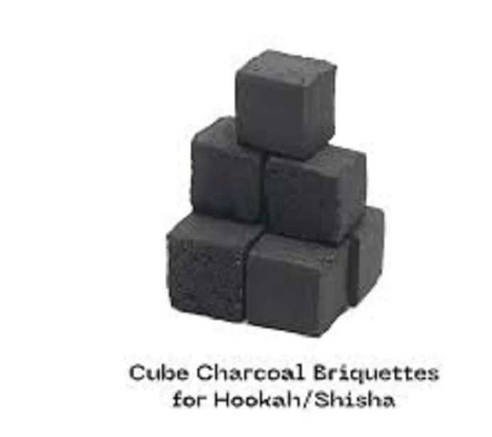 
Cheap 100% pure Square Cube Coconut Shell Charcoal Shisha from India 
