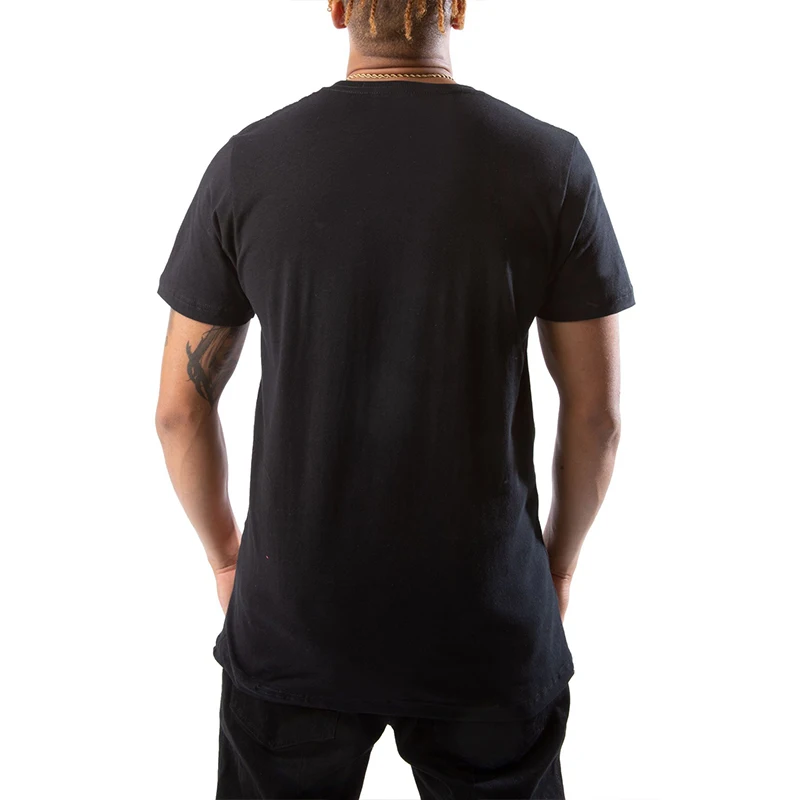 Футболка мужская с графическим логотипом дышащая хлопковая рубашка коротким рукавом 3d Dtg большие размеры