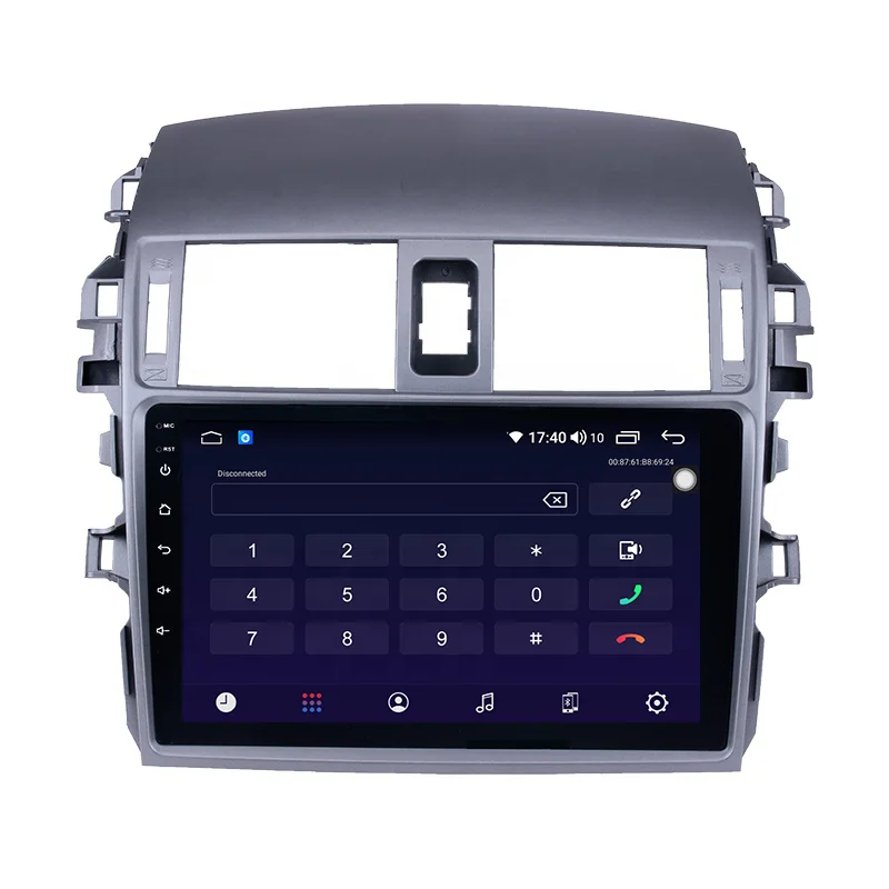 9 Inch WIFI 4GLTE IPS Touch Screen Android 10 Multimedia System Car MP5 Player for Toyota Corolla 2007-2013 Car Radio