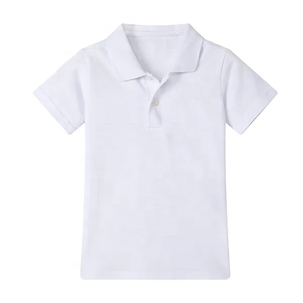 new arrival autumn 100% cotton baby boy kids polo shirts for school uniform with long sleeve