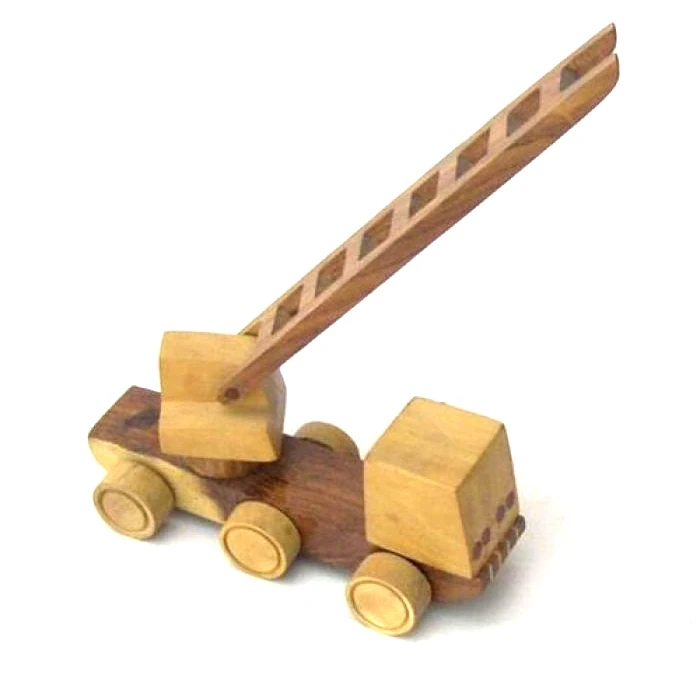 Wooden Dump Truck Small Home Decorative Wooden cars Wood crafted Figures Timber sculptures Toy Cars Cheap