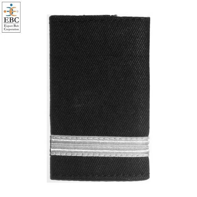 OEM Gold Bar Epaulet for Pilot Sliders Shoulder Boards Wholesale Pilot Style Shoulder Boards Epaulets 1/2/3/4 Silver Bars