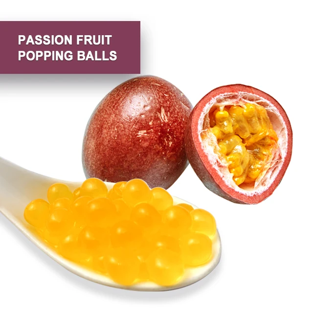 Пузырьковый чай, Страстные фрукты, пузырьковый чай boba, жемчужные желейные шарики, ингредиенты из Тайваня