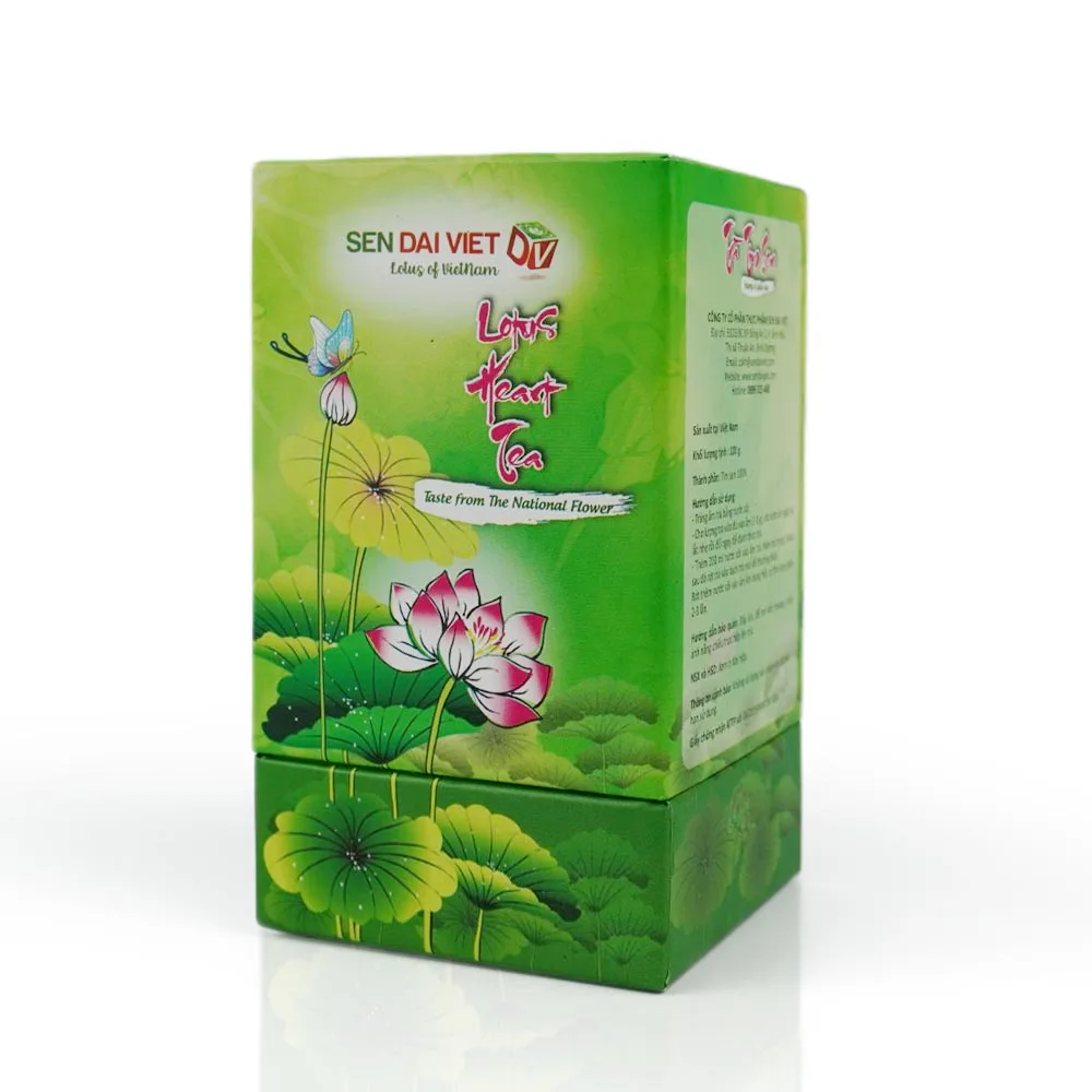 Wholesale Flavor Relax Lotus Leaf Slimming Herbal Dried Lose Weight Natural Color Tea Lotus Heart Tea