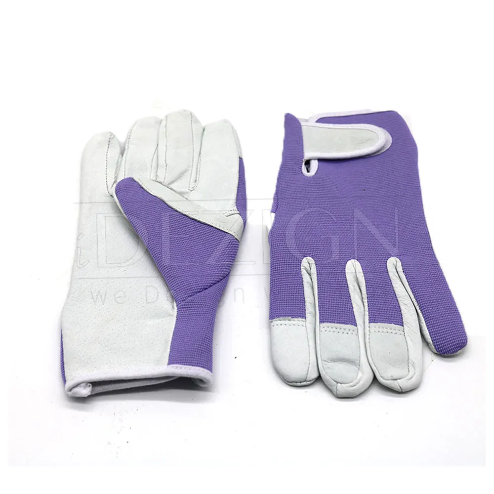 Садовые Перчатки из хлопка и латекса с защитой от обрезания ветвей средней длины