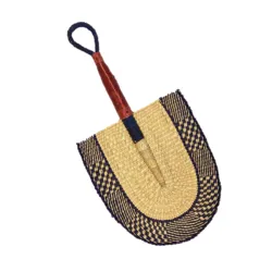 Exciting Multicolor Handicraft Rattan Seagrass Wicker Fan Wall Hanging Summer Home And Wedding