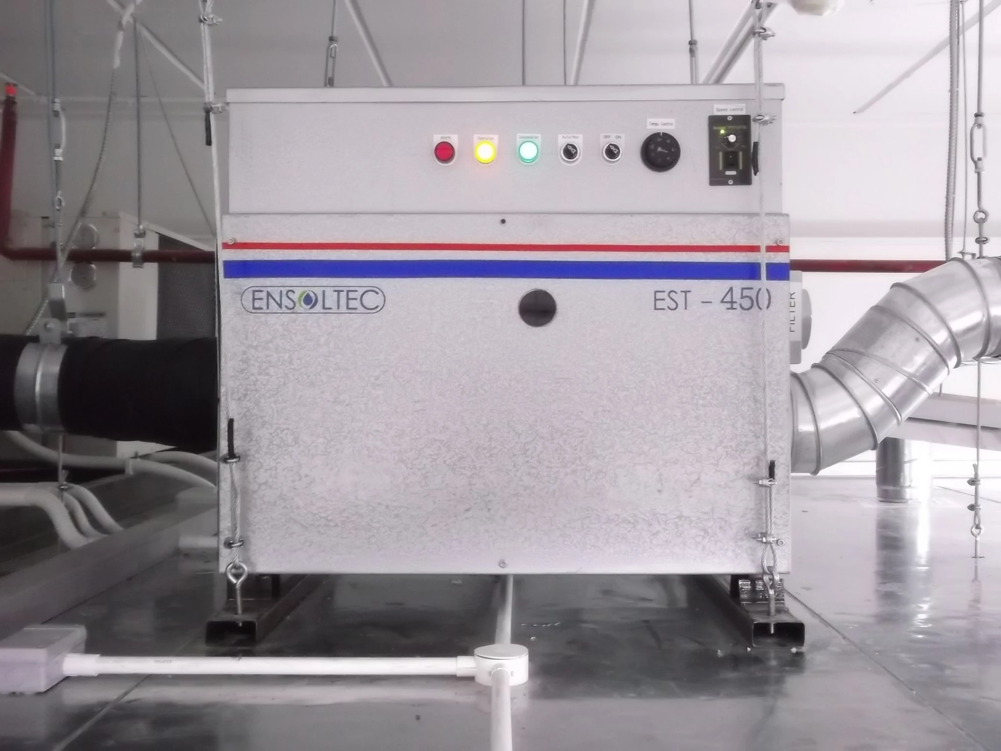 Silica Gel Rotor Electric Power Source Warrabty 1 Year Dehumidifier EST-450 Export From Thailand