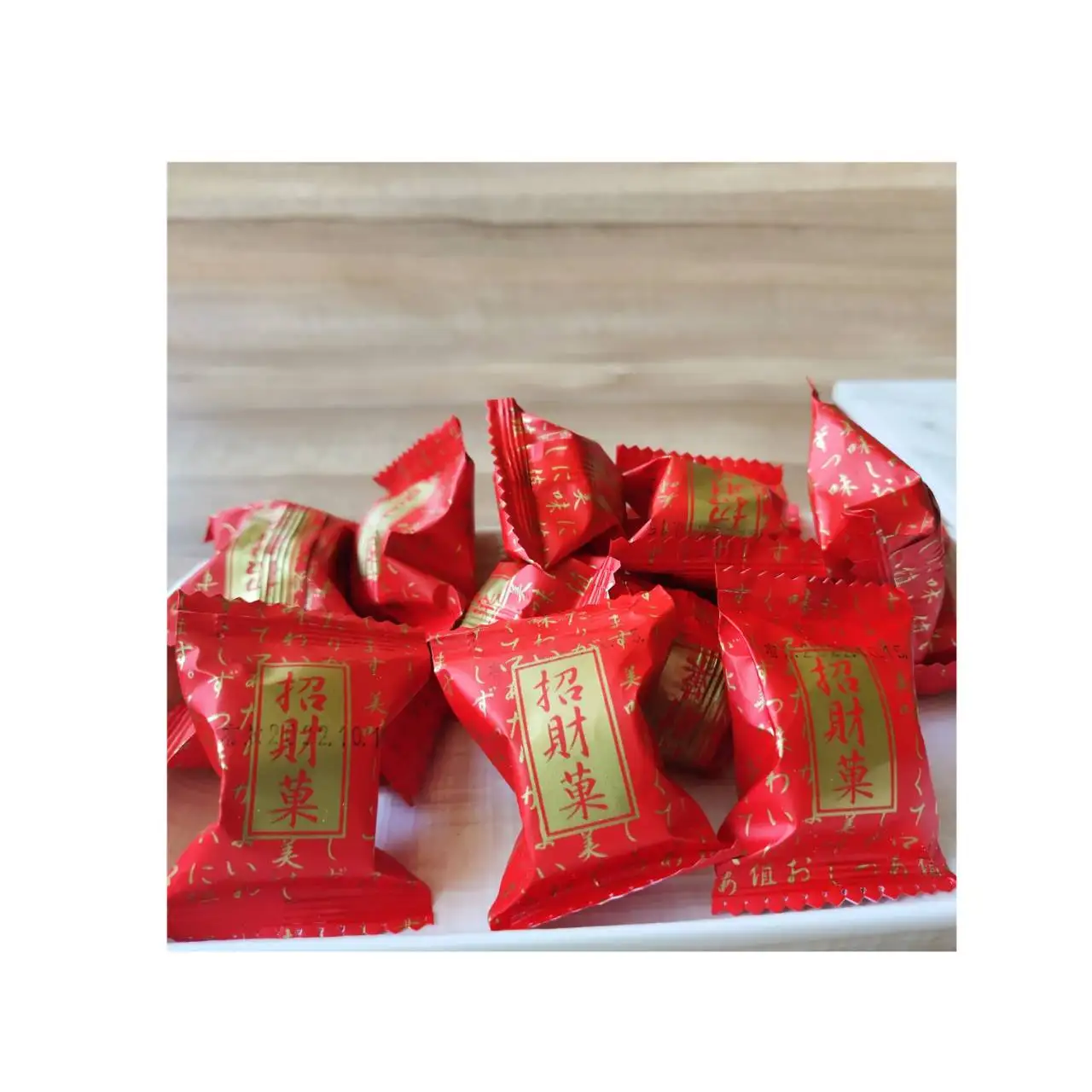 Vegetarians sweet peach favor soft candy