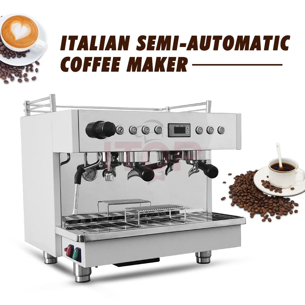 Wholesale Hot Selling 9-15 Bar Transparent Heat-resistant Express Coffee Maker Commercial Full Automatic 9l Espresso Coffee Mach