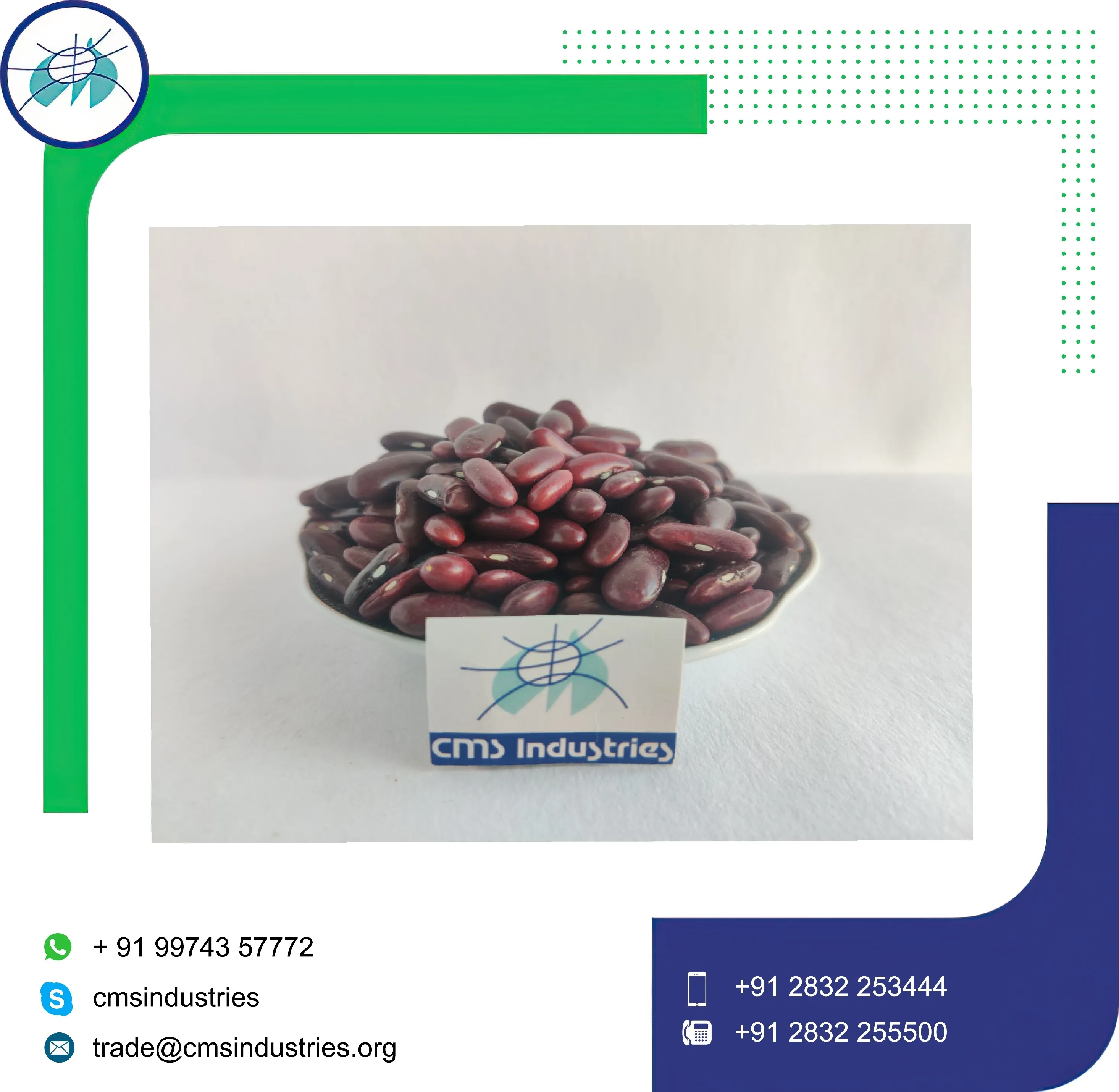 Лучшая фасоль индийского качества