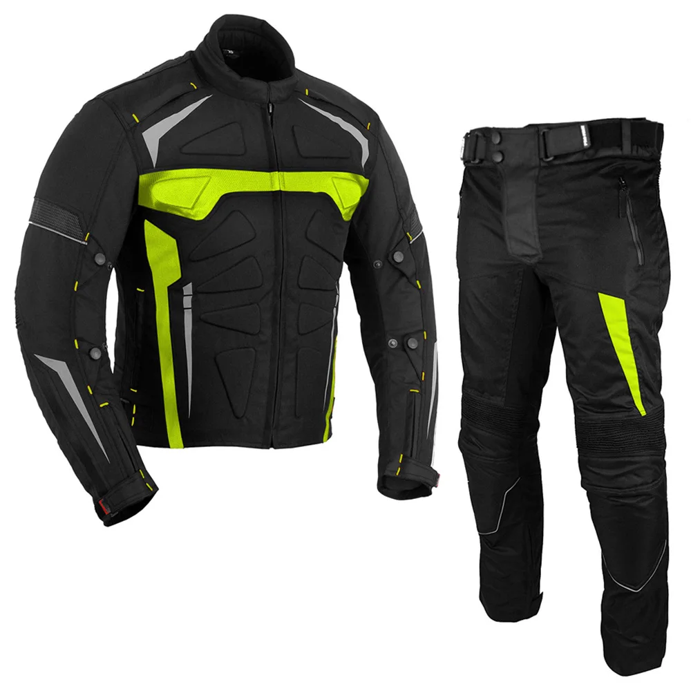 Outdoor Waterproof Motor Bike Cycling Clothing Moto Jacket Pants Riding Motorcycle Racing Suit