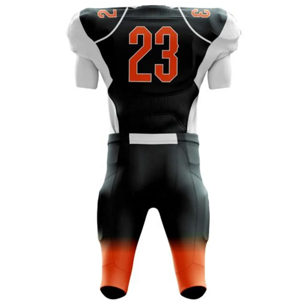 
Wholesale Unique Quality Customized American Football Uniform | 100% Polyester American Football Uniform Jersey 