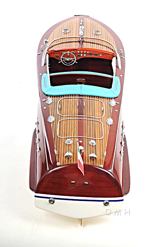 
Handmade wooden model ship Riva Triton Painted Large (L90) 