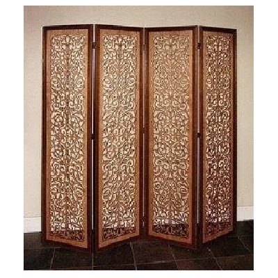 Деревянные перегородки-деревянные перегородки для гостиной 4 панели-разделители комнат экранная панель дома и кухни