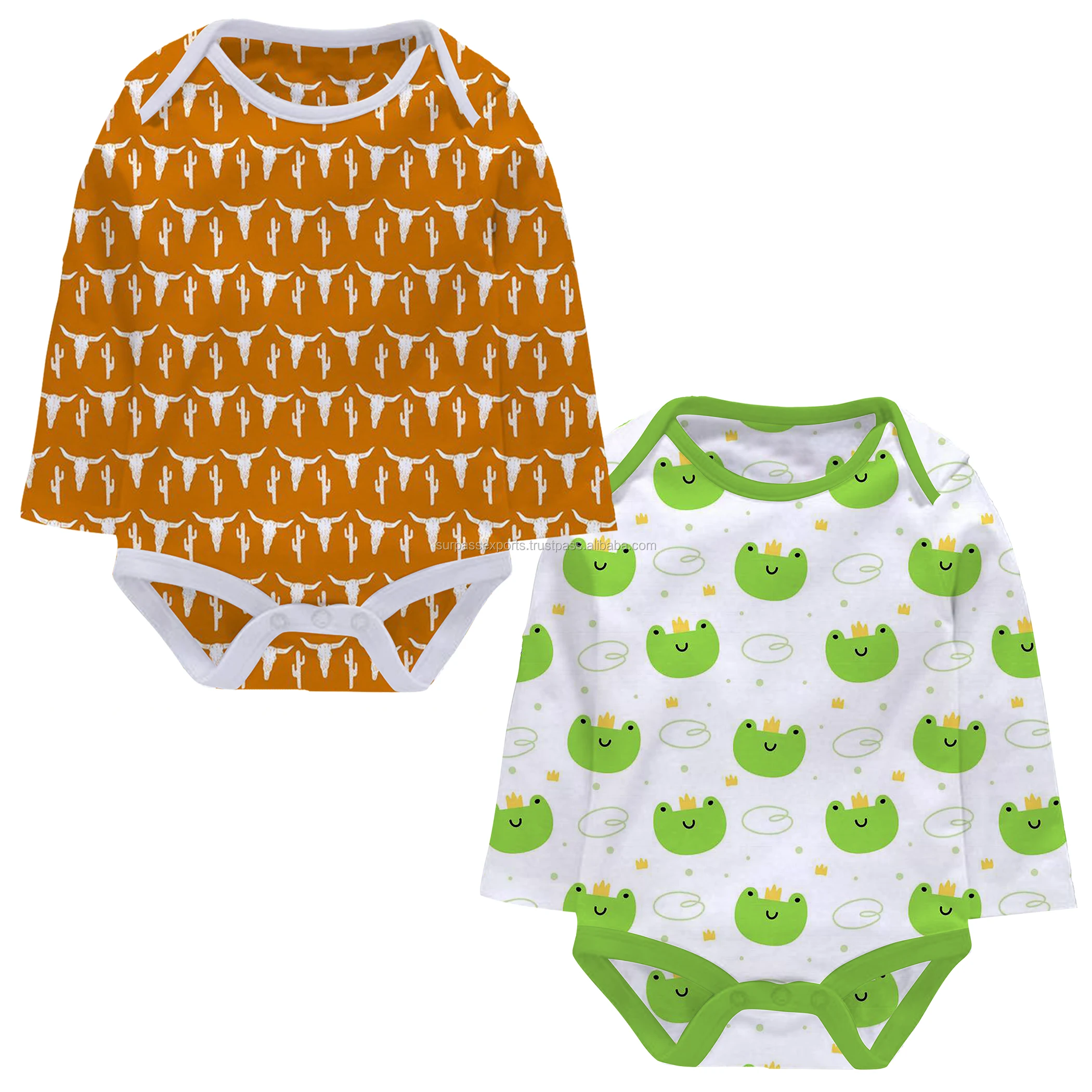 Premium Quality Cotton Knitted Baby Boy Spring Clothes Romper Sleepsuit Available in Multicolour and Size