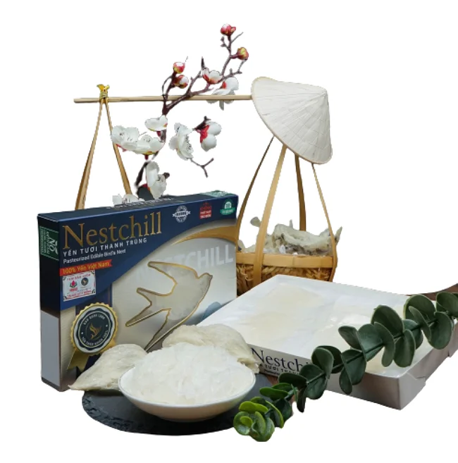 Мгновенный Птичье гнездо Холодильный пастеризованное съедобные Птичье гнездо 80 г высокое качество