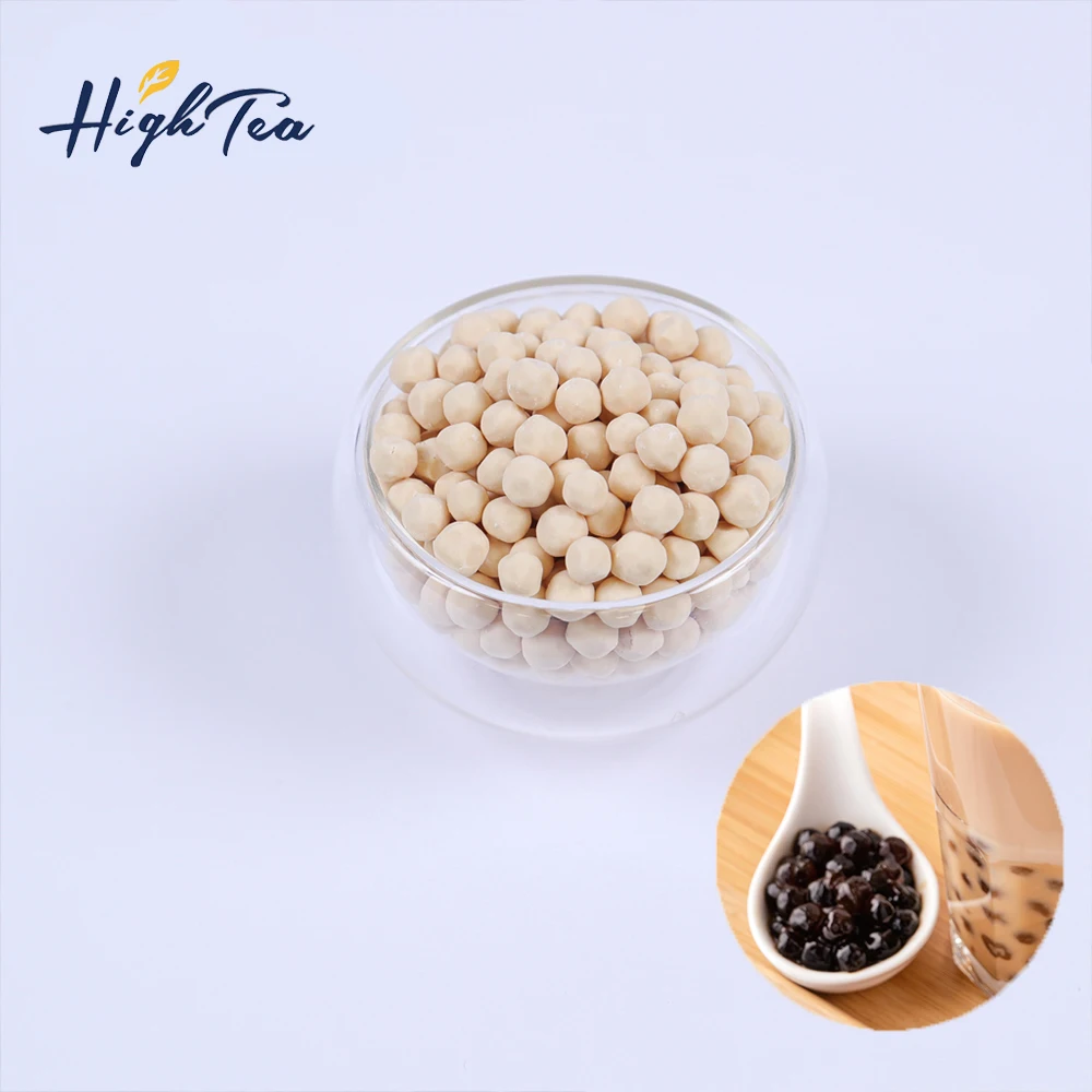 
Taiwan Bubble Tea Supplier Tapioca Pearl Ball For Boba Shop 