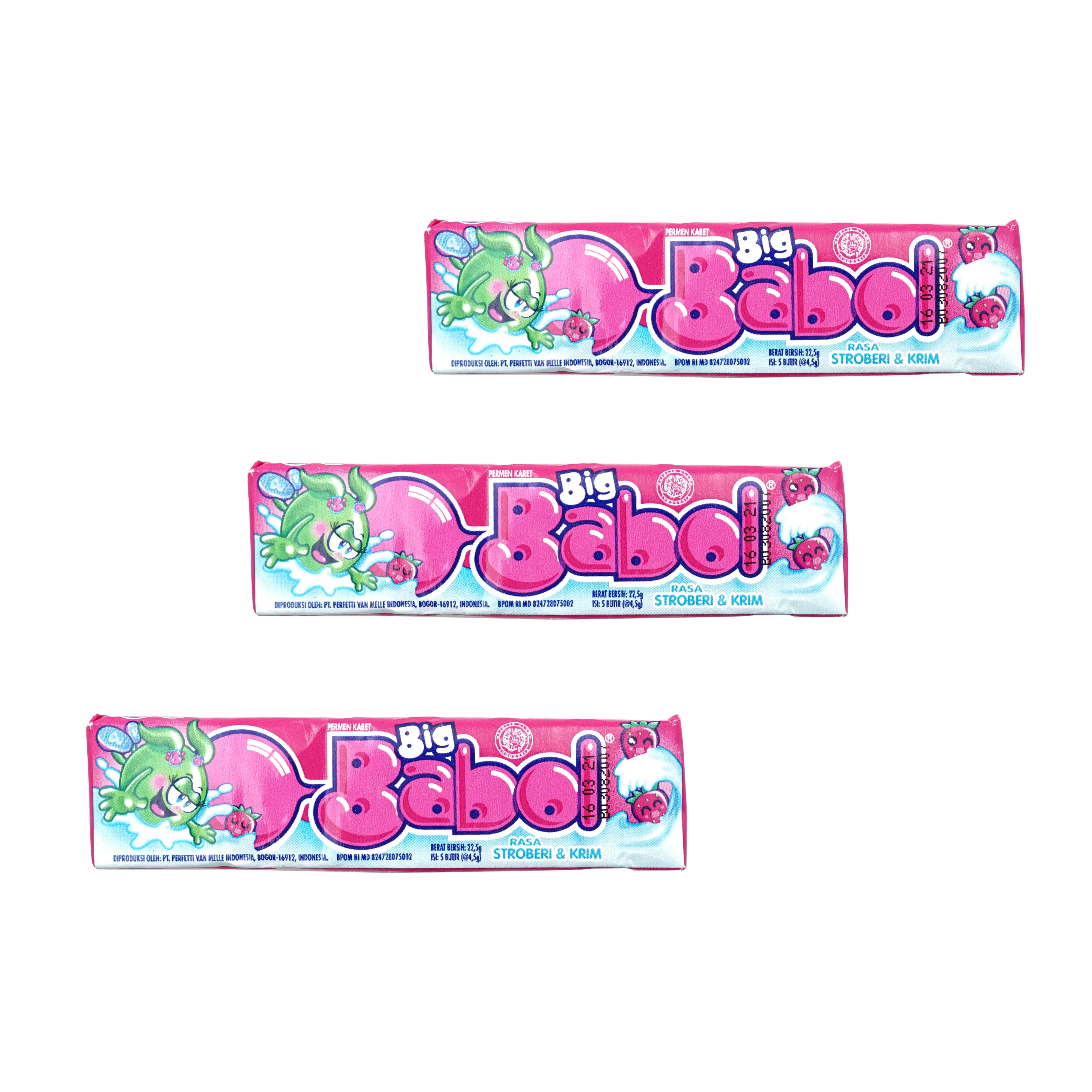 
Top Quality Big Babol Stick Strawberry 20x12pcs the best chewing gum 