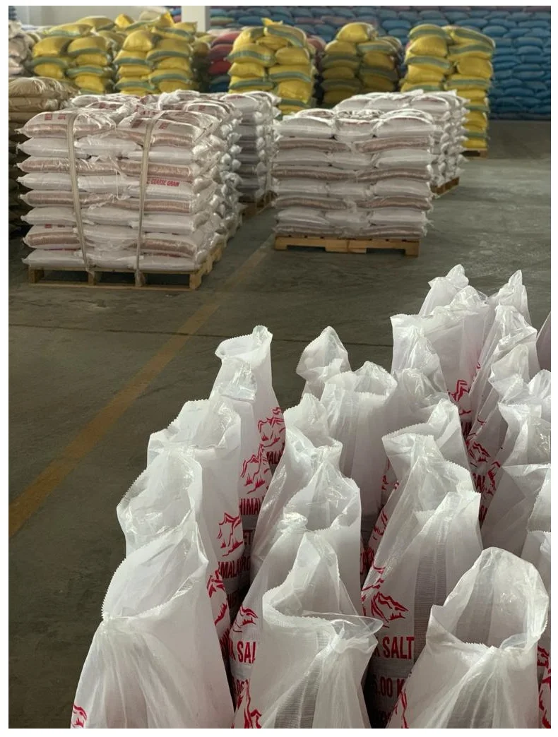 Raw Coarse Granulated Crystal Himalayan White Salt Chunks