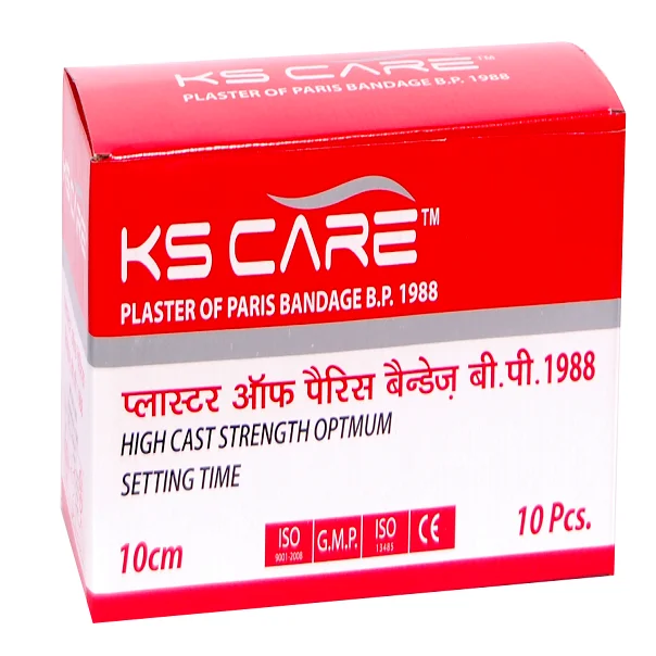 
Premium Quality Plaster of Paris Bandage B.P. Dressing is leno weave fabric coated with POP mass. 