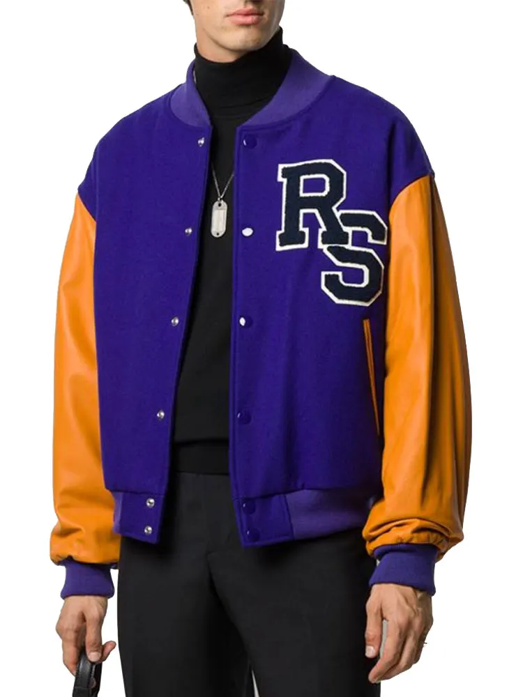 Американские бейсбольные футбольные куртки с именем на заказ и логотипами команды версии женские letterman