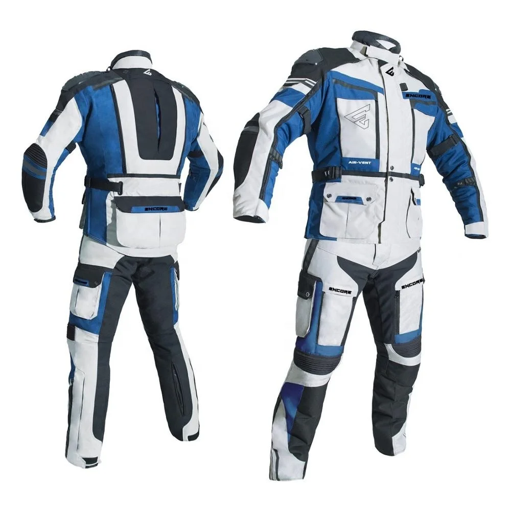 Высокотехнологичные водонепроницаемые и дышащие мужские мотоциклетные гоночные костюмы с одобренной CE защитой