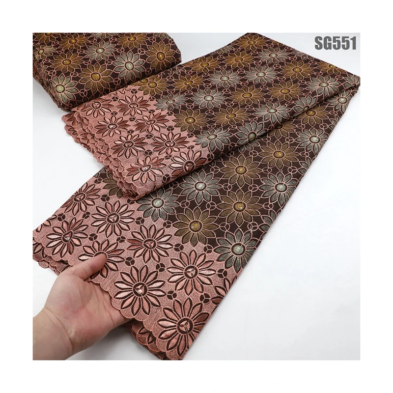 Wholesale Popular Dress 100% Cotton Swiss Lace Fabric For Women/Swiss Lace Fabric French/ Swiss Lace Fabric African