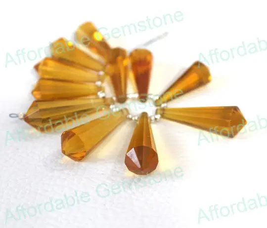 Цитрин кварц в форме подушки драгоценный камень оптовая продажа драгоценные камни бусины и изготовление драгоценных камней топ цитрин