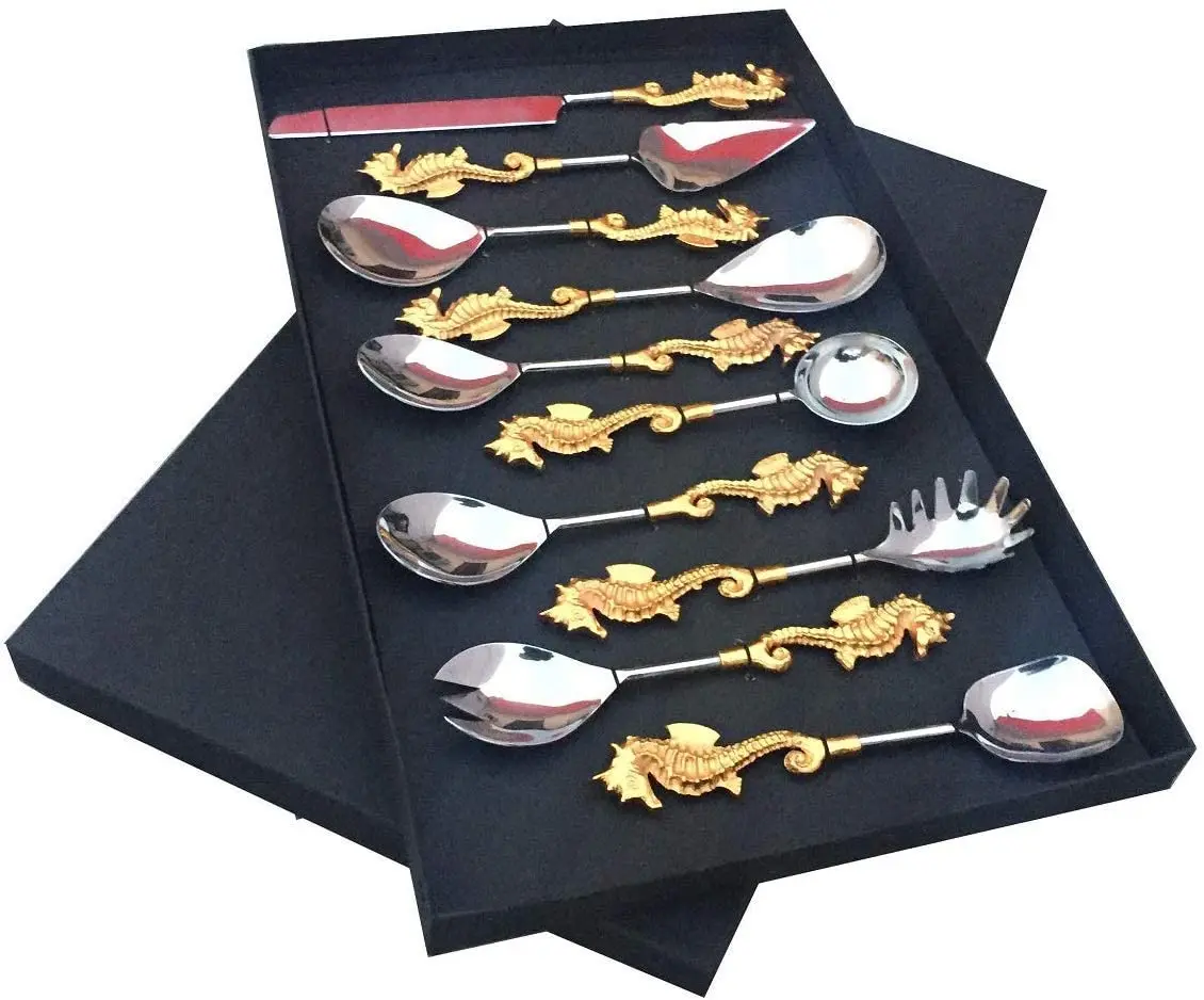  Ложка из нержавеющей стали в западном стиле бриллиантовый дизайн столовые приборы ложка вилка и нож современном от производителя